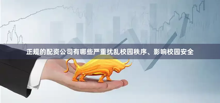正规的配资公司有哪些严重扰乱校园秩序、影响校园安全