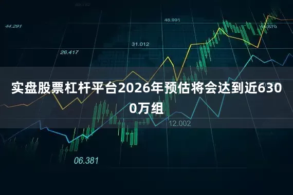 实盘股票杠杆平台2026年预估将会达到近6300万组